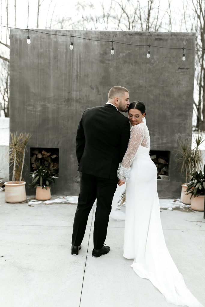 Burnt Orange Winter Wedding at The Harper | Burgh Brides | Lex King Photography