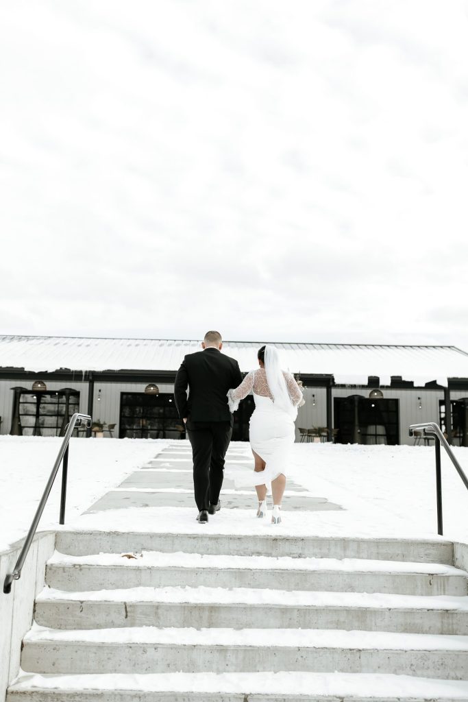 Burnt Orange Winter Wedding at The Harper | Burgh Brides | Lex King Photography
