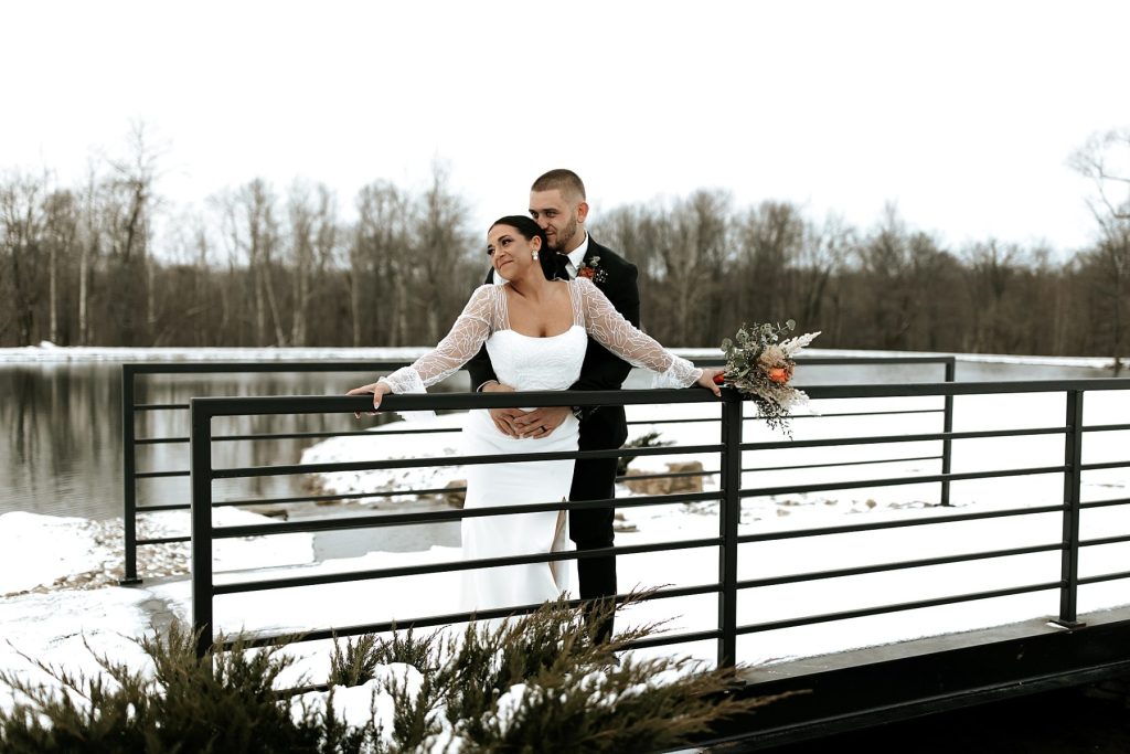 Burnt Orange Winter Wedding at The Harper | Burgh Brides | Lex King Photography