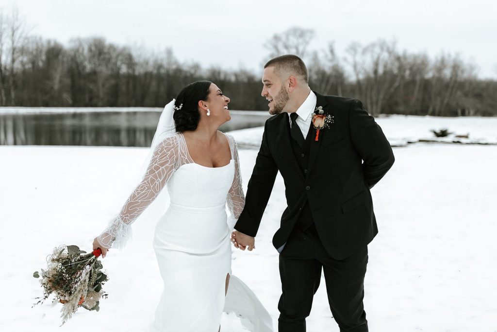 Burnt Orange Winter Wedding at The Harper | Burgh Brides | Lex King Photography