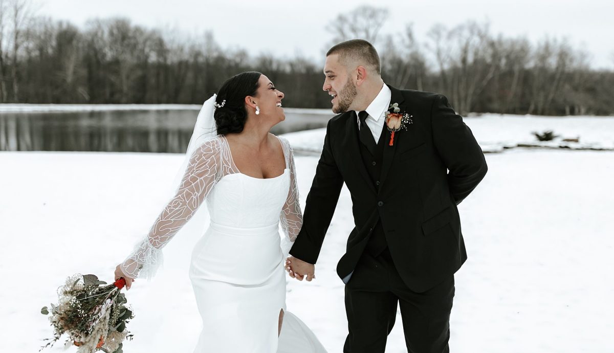 Burnt Orange Winter Wedding at The Harper | Burgh Brides | Lex King Photography