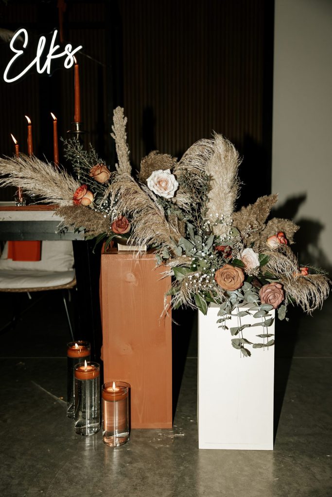 Burnt Orange Winter Wedding at The Harper | Burgh Brides | Lex King Photography