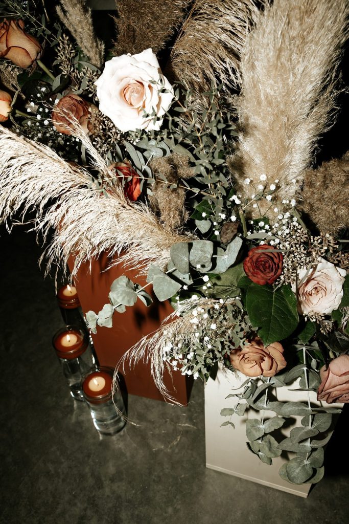 Burnt Orange Winter Wedding at The Harper | Burgh Brides | Lex King Photography