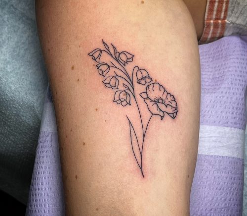 Torch & Dagger Tattoo | Pittsburgh Wedding Flash Tattoo Artist | Burgh Brides