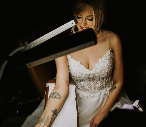 Torch & Dagger Tattoo | Pittsburgh Wedding Flash Tattoo Artist | Burgh Brides