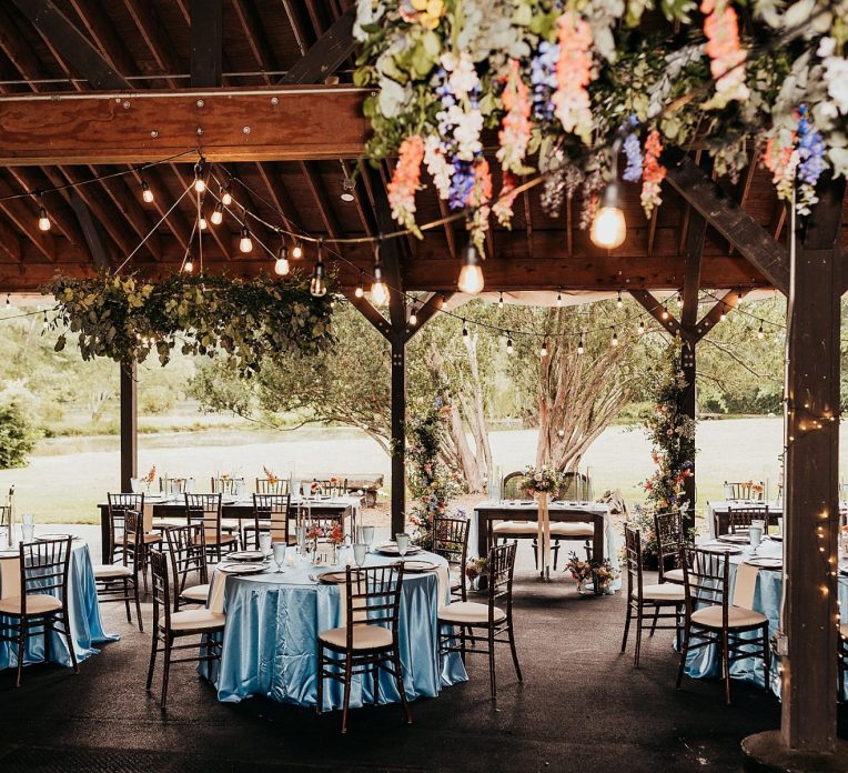 Enchanting Blue Garden Wedding at Succop Nature Park | Burgh Brides | Alyssa Vanston Photography