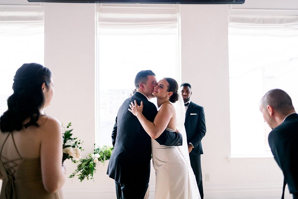 Intimate Minimalist Bar Marco Wedding | Burgh Brides | North Arrow Photography