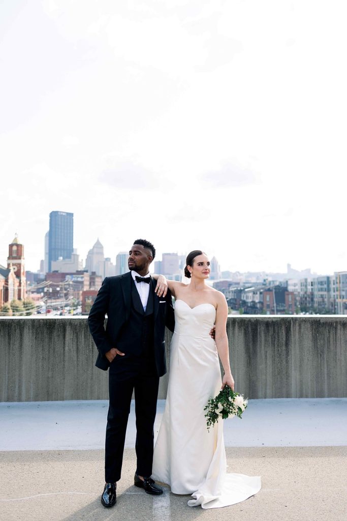 Intimate Minimalist Bar Marco Wedding | Burgh Brides | North Arrow Photography
