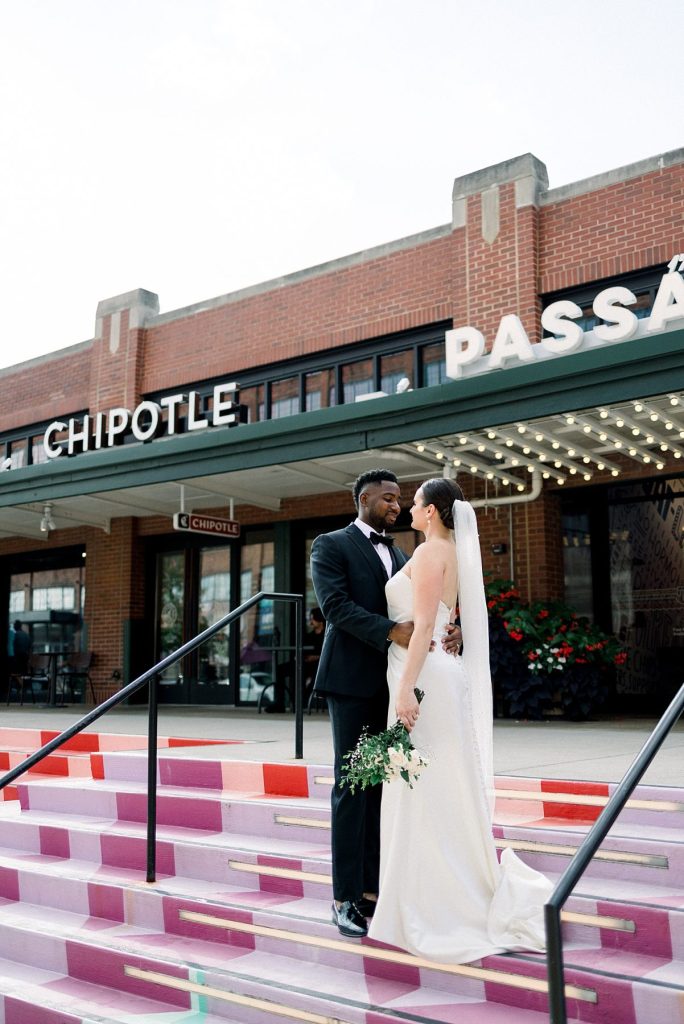 Intimate Minimalist Bar Marco Wedding | Burgh Brides | North Arrow Photography