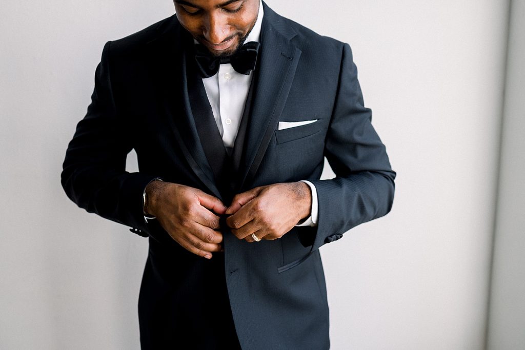Intimate Minimalist Bar Marco Wedding | Burgh Brides | North Arrow Photography