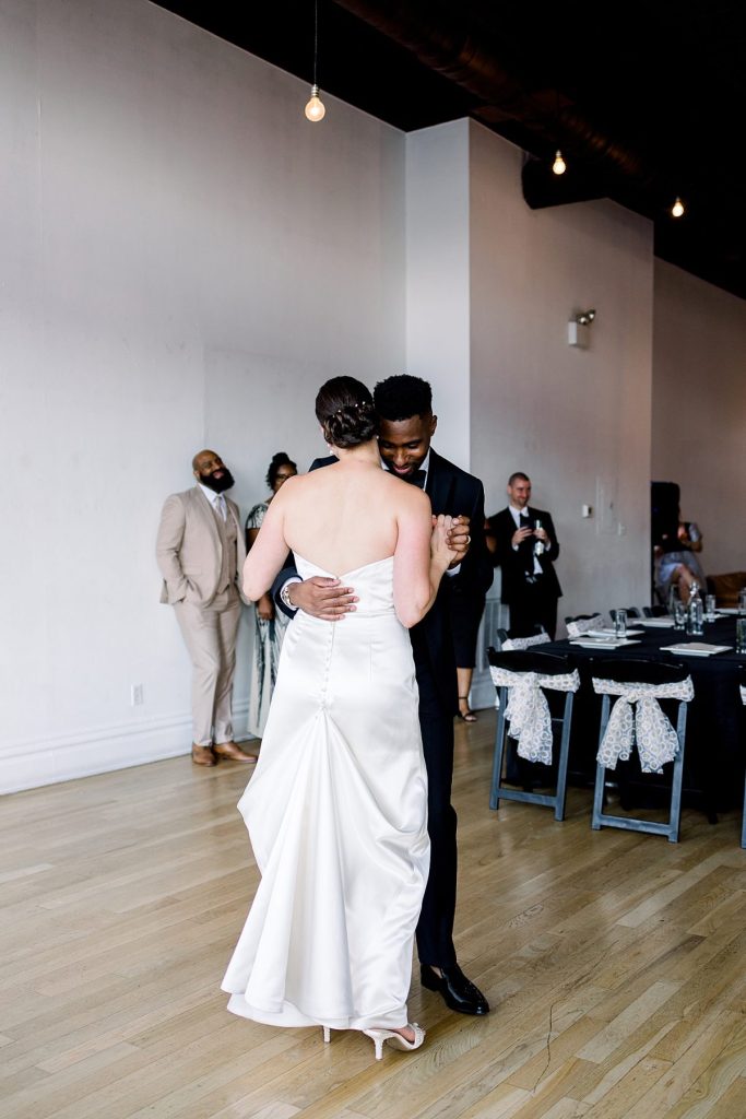 Intimate Minimalist Bar Marco Wedding | Burgh Brides | North Arrow Photography