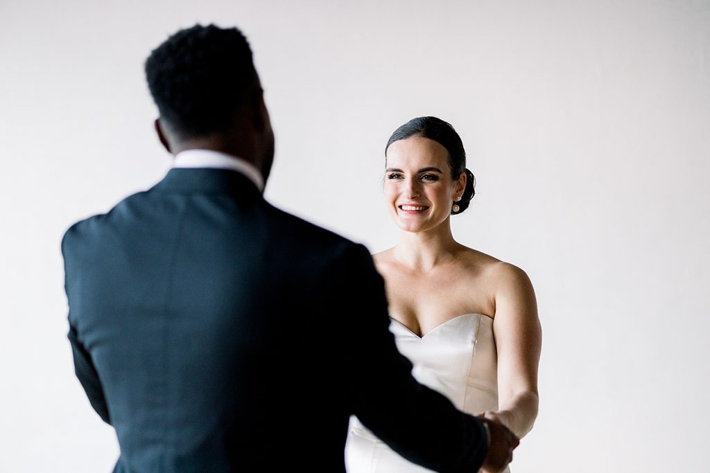 Intimate Minimalist Bar Marco Wedding | Burgh Brides | North Arrow Photography
