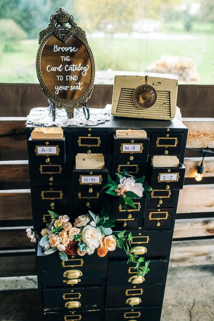 Literary Inspired Wedding at Sanaview Farms | Burgh Brides | Jill Gearhart Photography