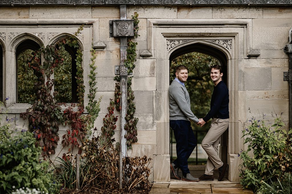 Earthy Outdoor Engagement Shoot at Hartwood Acres Mansion | Burgh Brides | Steven Dalton Photography