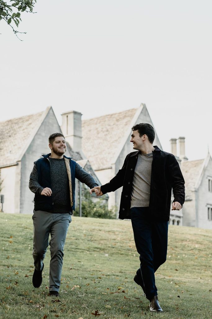Earthy Outdoor Engagement Shoot at Hartwood Acres Mansion | Burgh Brides | Steven Dalton Photography