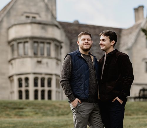 Earthy Outdoor Engagement Shoot at Hartwood Acres Mansion | Burgh Brides | Steven Dalton Photography
