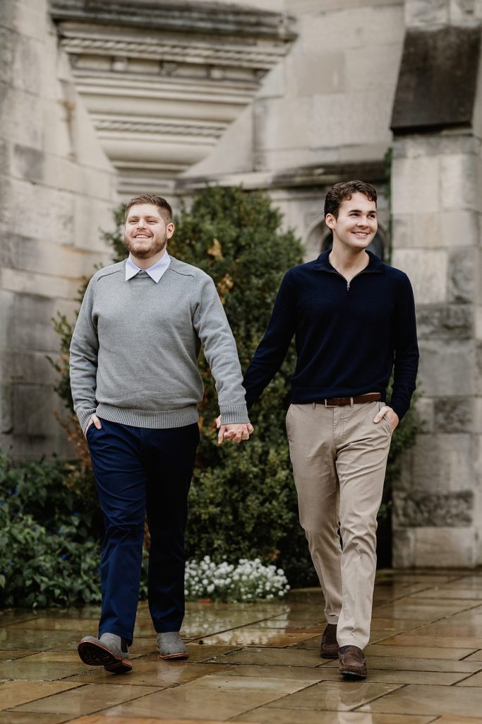 Earthy Outdoor Engagement Shoot at Hartwood Acres Mansion | Burgh Brides | Steven Dalton Photography