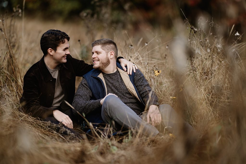 Earthy Outdoor Engagement Shoot at Hartwood Acres Mansion | Burgh Brides | Steven Dalton Photography