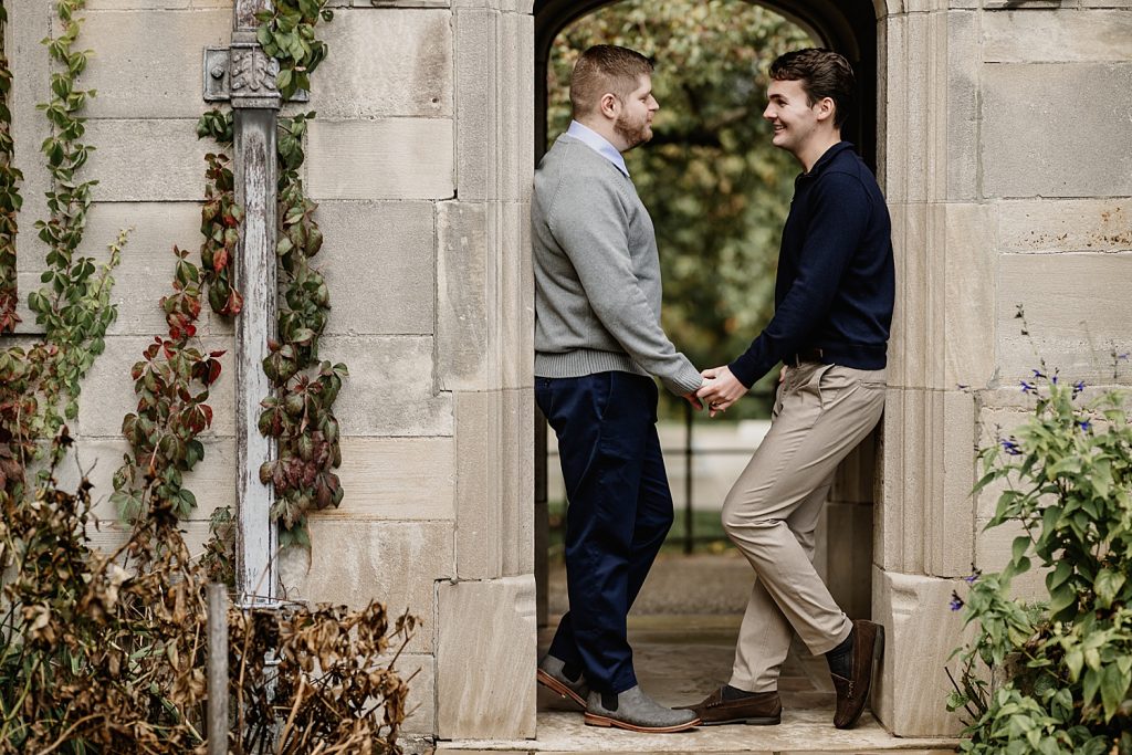Earthy Outdoor Engagement Shoot at Hartwood Acres Mansion | Burgh Brides | Steven Dalton Photography