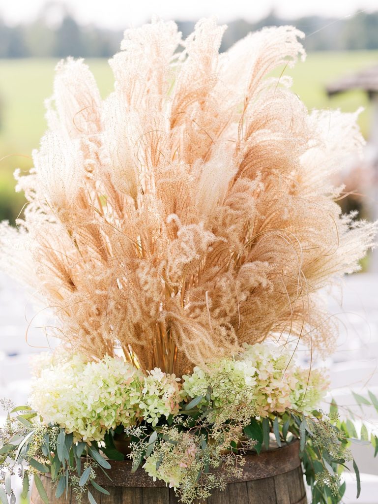 White Barn Wedding in Sunset Colors | Burgh Brides | Anne Troxel Photography