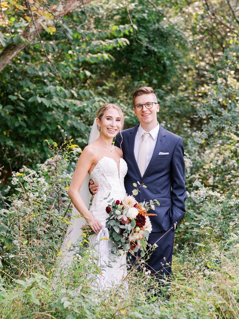 White Barn Wedding in Sunset Colors | Burgh Brides | Anne Troxel Photography