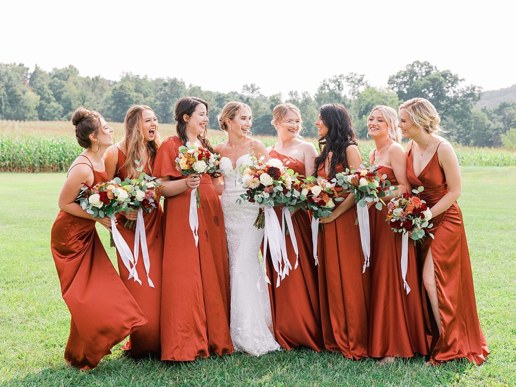 Sunset Hues Sunset Orange Bridesmaid Dresses Vintage Sunset Bridesmaids  Dresses!
