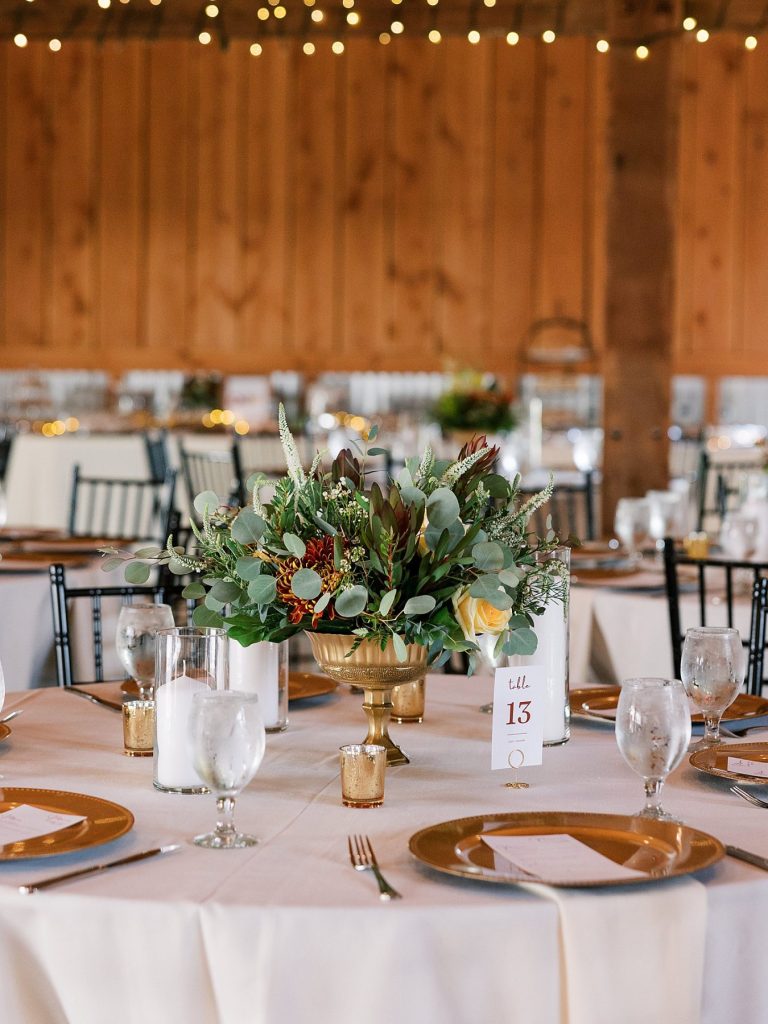 White Barn Wedding in Sunset Colors | Burgh Brides | Anne Troxel Photography