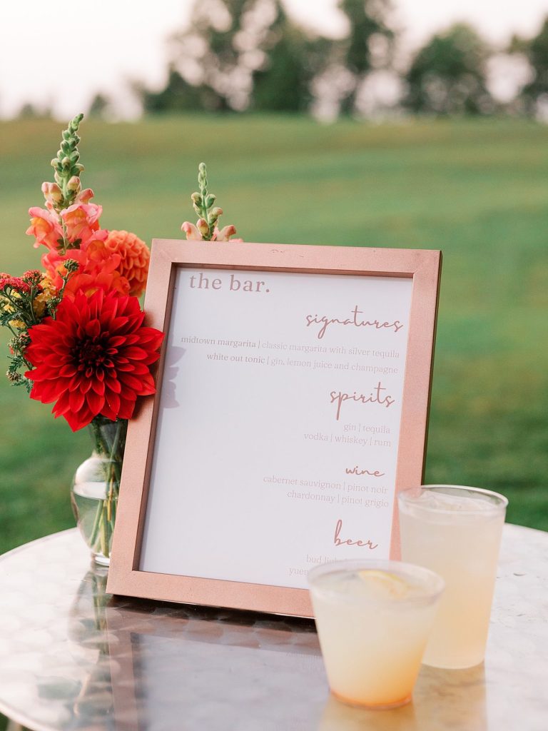 White Barn Wedding in Sunset Colors | Burgh Brides | Anne Troxel Photography
