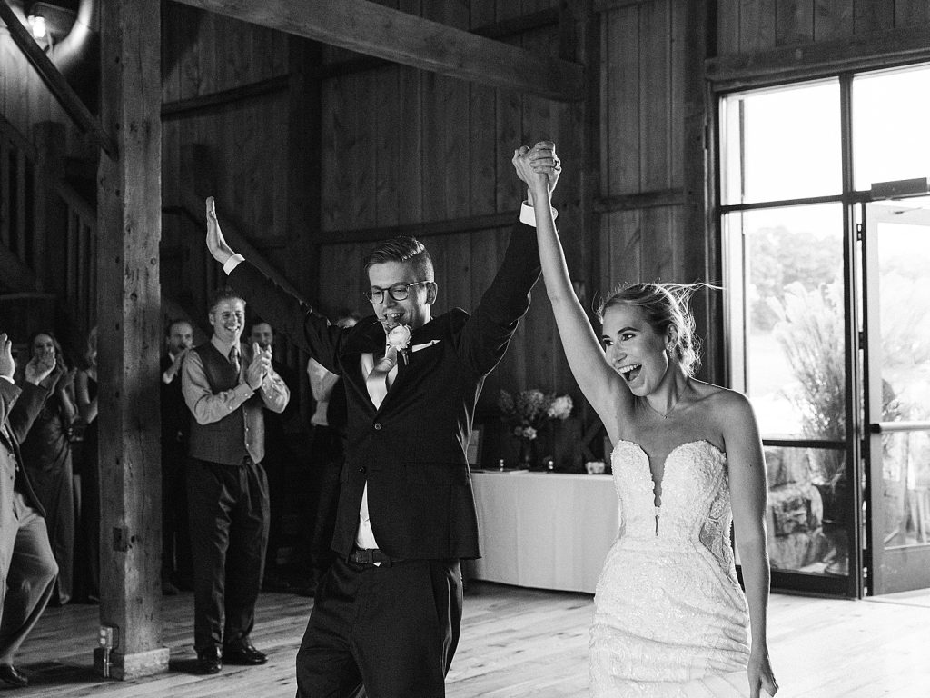 White Barn Wedding in Sunset Colors | Burgh Brides | Anne Troxel Photography