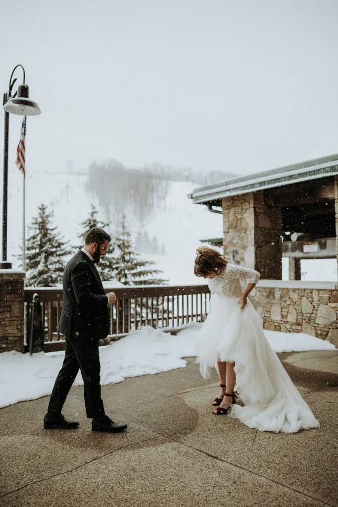 Warm & Magical Seven Springs Wedding | Burgh Brides | Kass Photo Co.