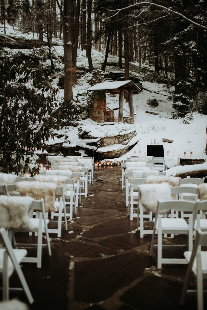 Warm & Magical Seven Springs Wedding | Burgh Brides | Kass Photo Co.