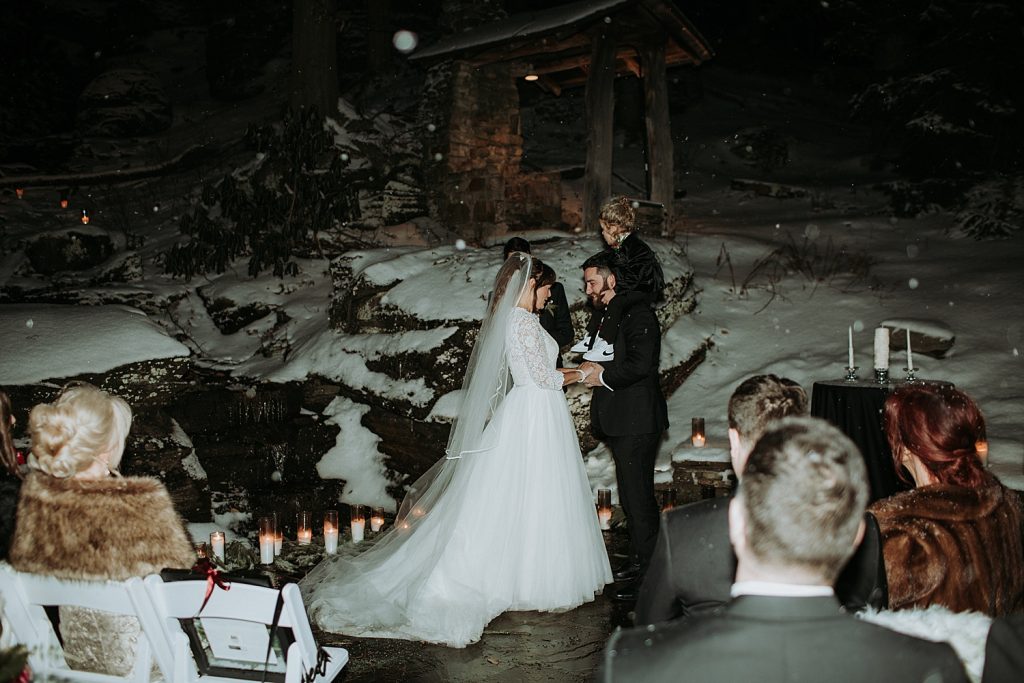 Warm & Magical Seven Springs Wedding | Burgh Brides | Kass Photo Co.
