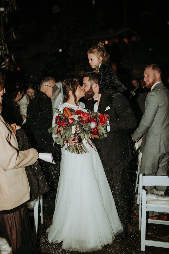 Warm & Magical Seven Springs Wedding | Burgh Brides | Kass Photo Co.