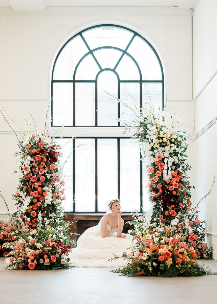 Franklin on Penn Wedding Styled Shoot Inspire by Colorful Florals | Burgh Brides | BridgePerspective