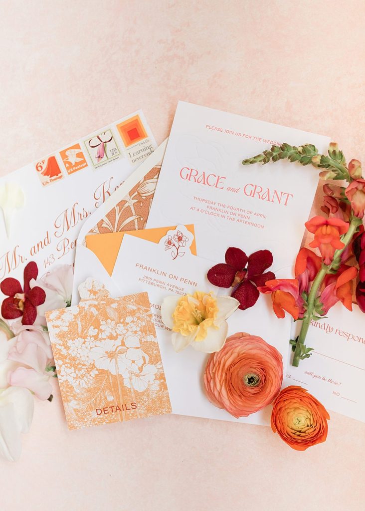 Franklin on Penn Wedding Styled Shoot Inspire by Colorful Florals | Burgh Brides | BridgePerspective