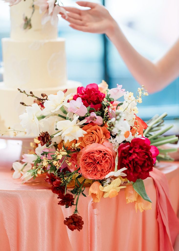 Franklin on Penn Wedding Styled Shoot Inspire by Colorful Florals | Burgh Brides | BridgePerspective