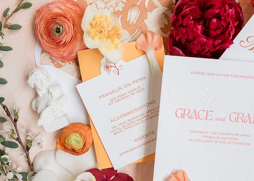 Franklin on Penn Wedding Styled Shoot Inspire by Colorful Florals | Burgh Brides | BridgePerspective