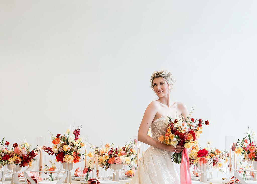 Franklin on Penn Wedding Styled Shoot Inspire by Colorful Florals | Burgh Brides | BridgePerspective