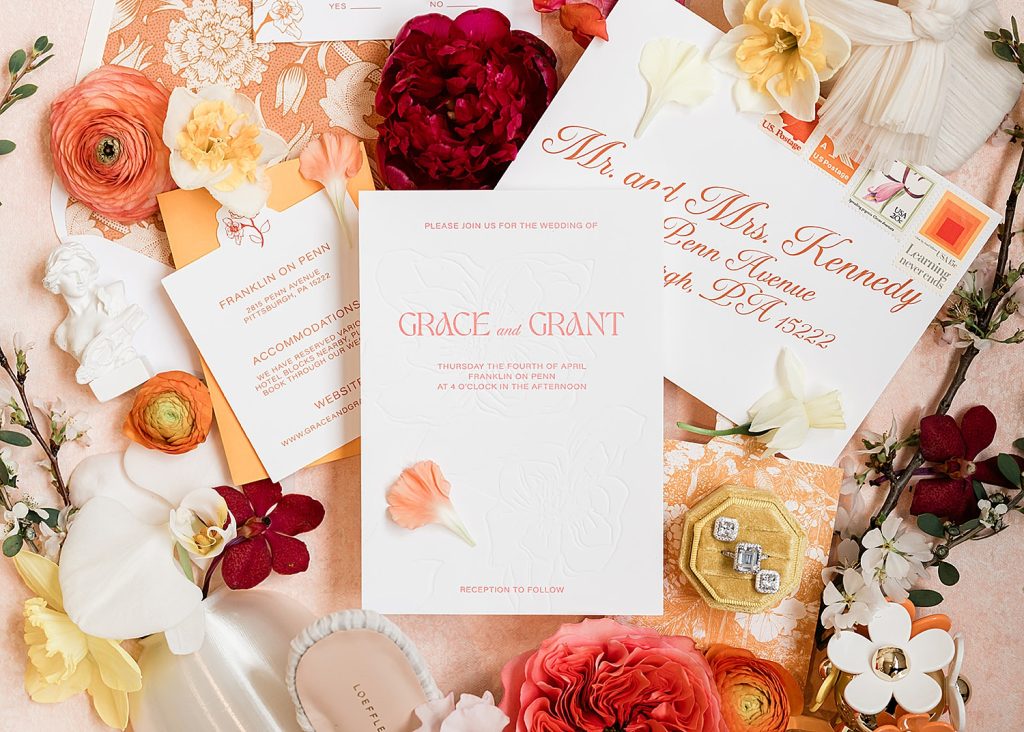 Franklin on Penn Wedding Styled Shoot Inspire by Colorful Florals | Burgh Brides | BridgePerspective