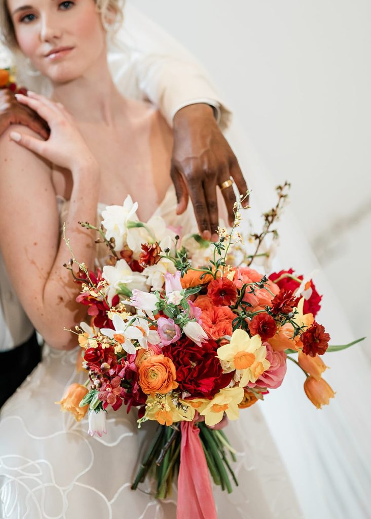 Franklin on Penn Wedding Styled Shoot Inspire by Colorful Florals | Burgh Brides | BridgePerspective