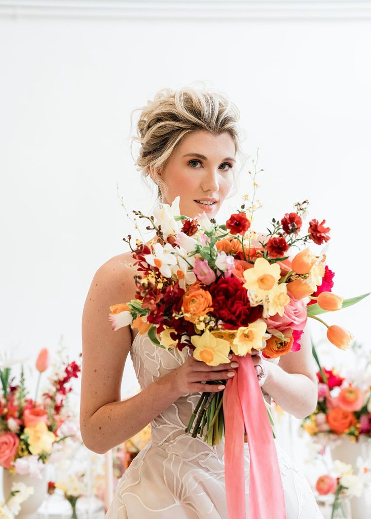 Franklin on Penn Wedding Styled Shoot Inspire by Colorful Florals | Burgh Brides | BridgePerspective