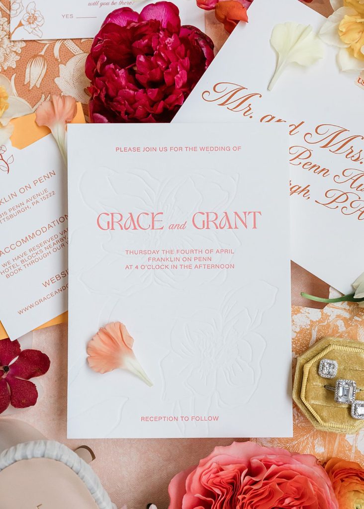 Franklin on Penn Wedding Styled Shoot Inspire by Colorful Florals | Burgh Brides | BridgePerspective