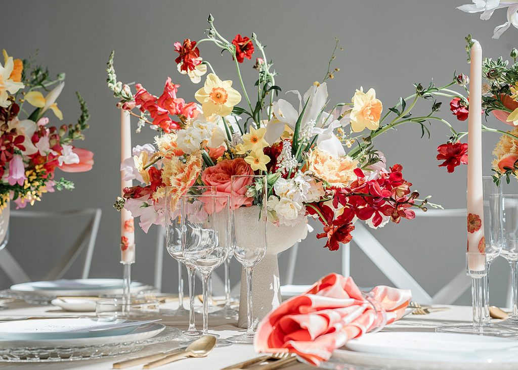 Franklin on Penn Wedding Styled Shoot Inspire by Colorful Florals | Burgh Brides | BridgePerspective