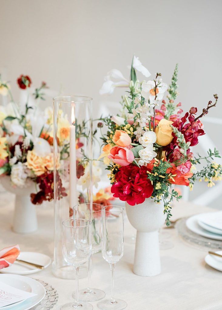Franklin on Penn Wedding Styled Shoot Inspire by Colorful Florals | Burgh Brides | BridgePerspective