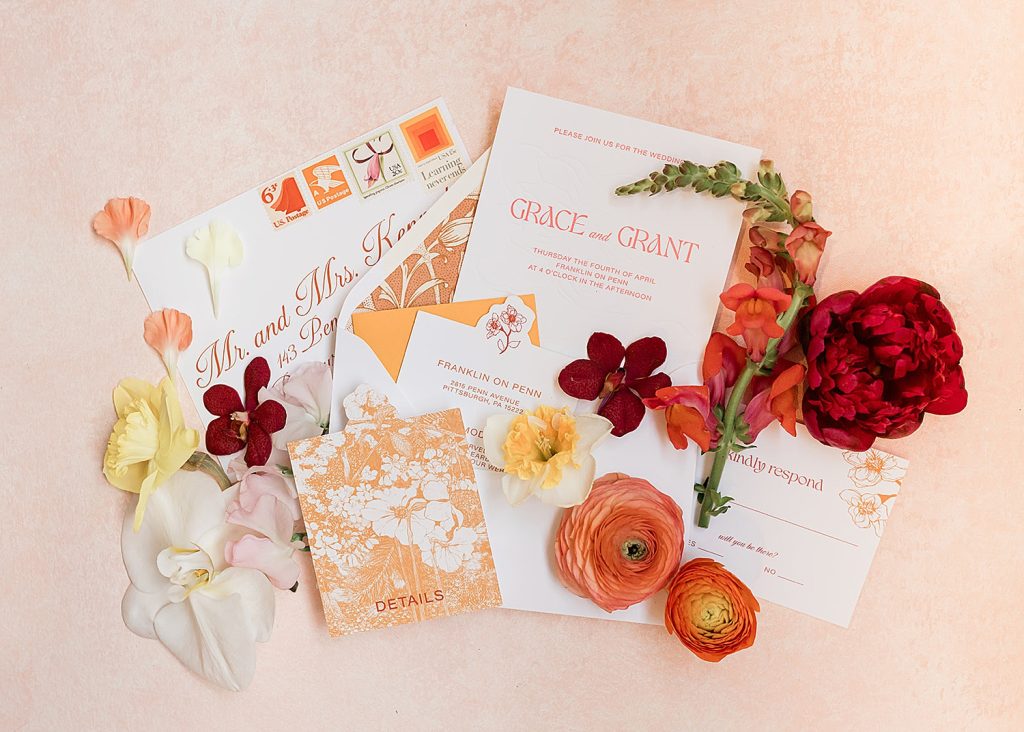 Franklin on Penn Wedding Styled Shoot Inspire by Colorful Florals | Burgh Brides | BridgePerspective