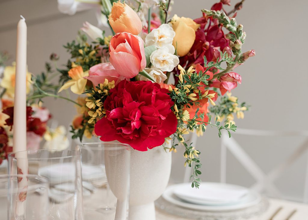 Franklin on Penn Wedding Styled Shoot Inspire by Colorful Florals | Burgh Brides | BridgePerspective