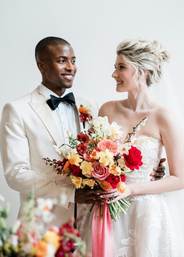 Franklin on Penn Wedding Styled Shoot Inspire by Colorful Florals | Burgh Brides | BridgePerspective