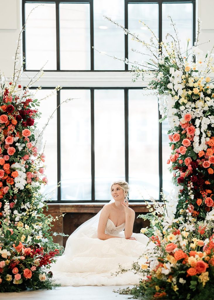 Franklin on Penn Wedding Styled Shoot Inspire by Colorful Florals | Burgh Brides | BridgePerspective