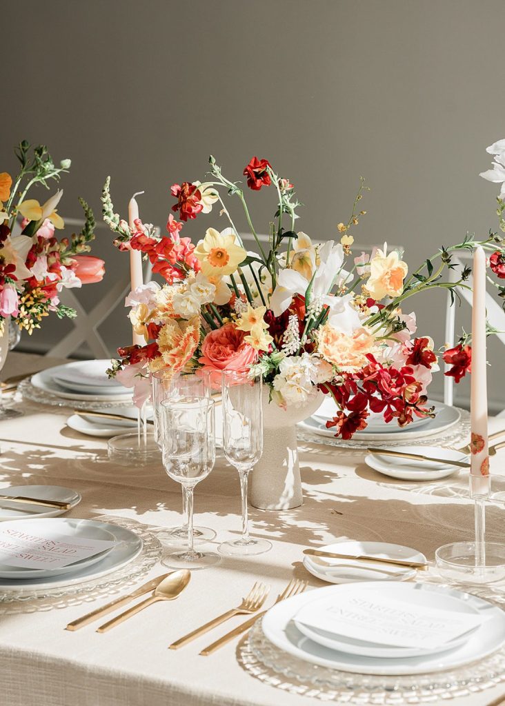 Franklin on Penn Wedding Styled Shoot Inspire by Colorful Florals | Burgh Brides | BridgePerspective