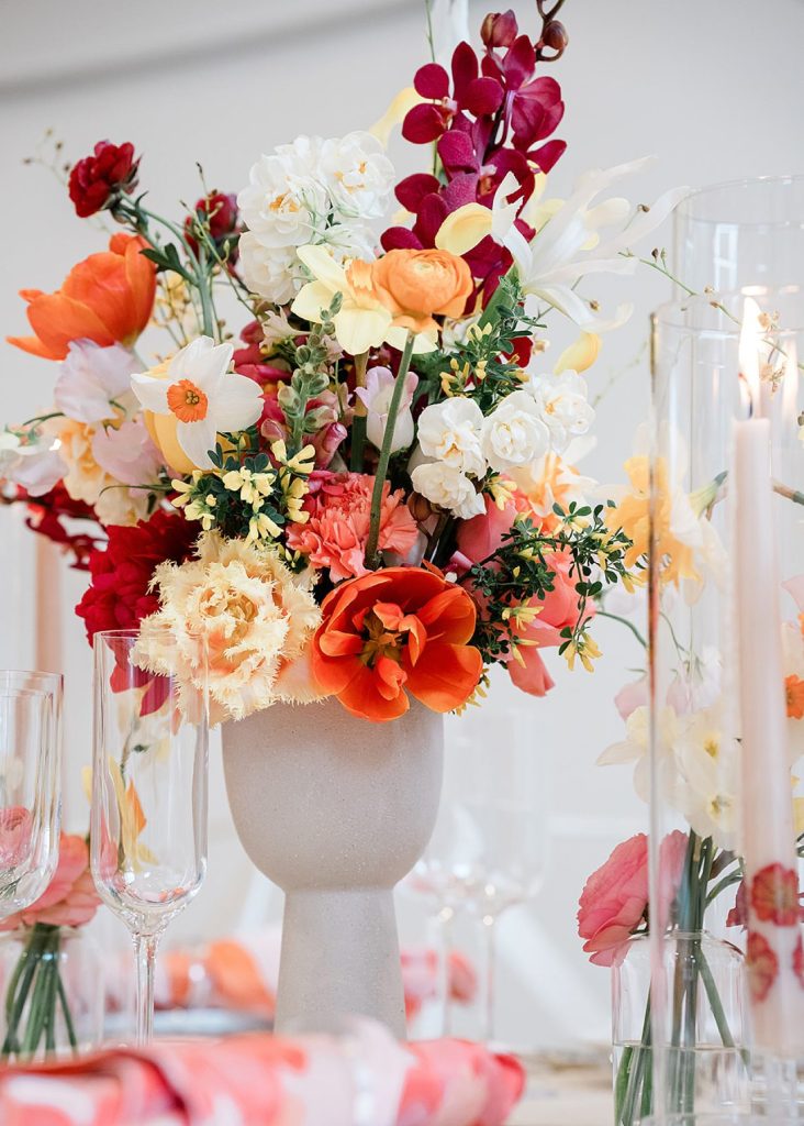 Franklin on Penn Wedding Styled Shoot Inspire by Colorful Florals | Burgh Brides | BridgePerspective